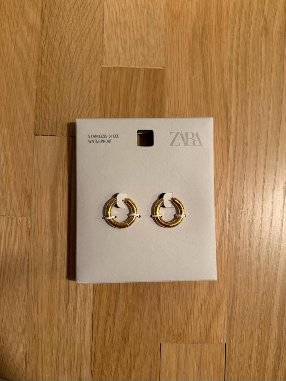 Zara Gold Hoop Earrings